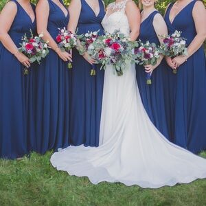 Lulus Navy Blue Dress